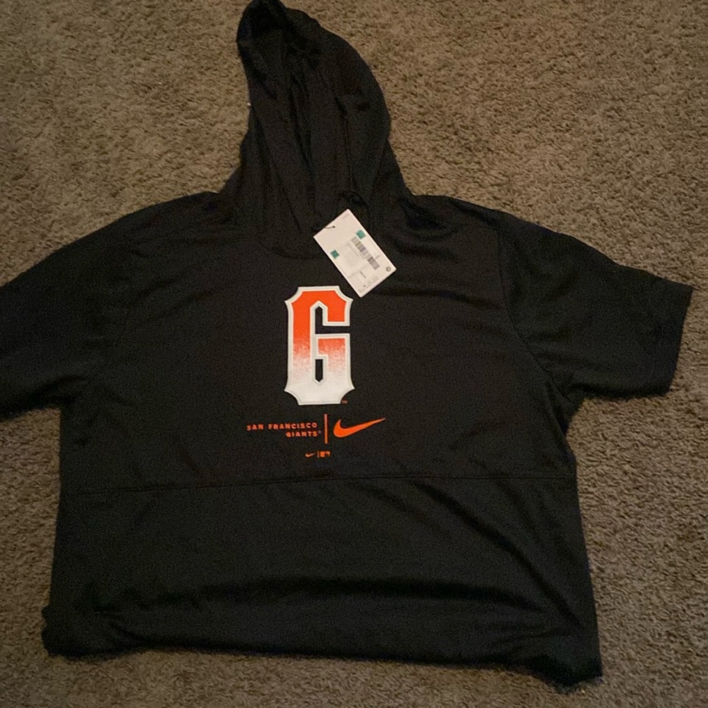 Brand New Nike San Francisco Giants City Connect Short Sleeve Hoodie - Size XL